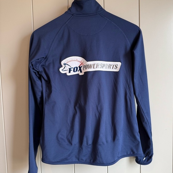 FOX Racing Powersports Motorsports Pullover 1/4 Zip Women’s XS Navy - Picture 3 of 9